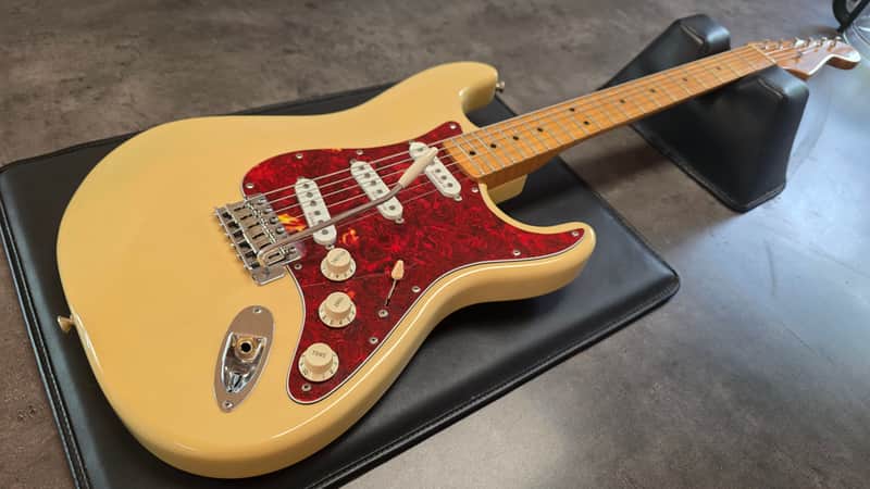 Fender Classic '50s Stratocaster 2000 Ash Body Flame Neck Custom Kinman HX Noiseless Pickups MIM Pro Mexican Strat Guitar image 1
