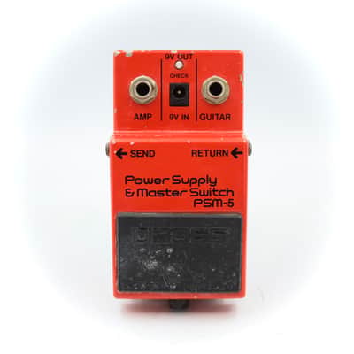 Boss PSM-5 Power Supply & Master Switch 1982 Made in Japan 236600 image 2