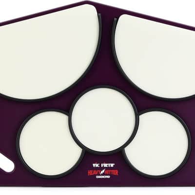 Vic Firth Heavy Hitter Quadropad - Large with Rim image 1
