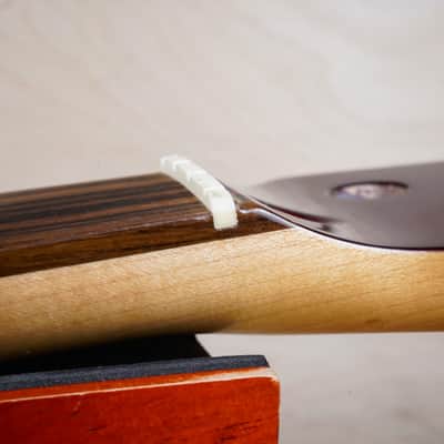 Tokai Jazz Sound AJB90 Bass Neck 2015 Old Candy Apple Red OCR Matching Headstock Rosewood Fretboard Made in Japan MIJ image 5