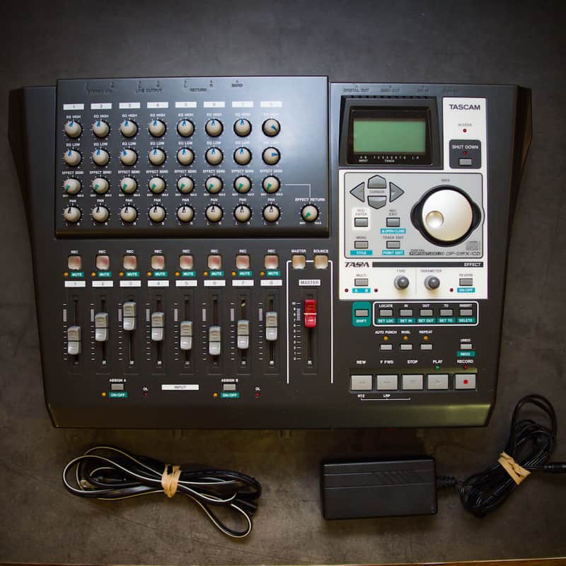 TASCAM Digital Portastudio DP-01FX/CD w/ Original Power Supply image 1