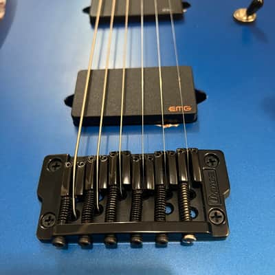 Ibanez RGDIR6M-LBM Iron Label 2018 - 2019 - Laser Blue Matte image 6
