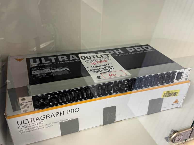 Behringer Ultragraph Pro FBQ1502HD 15-Band Graphic Equalizer image 1