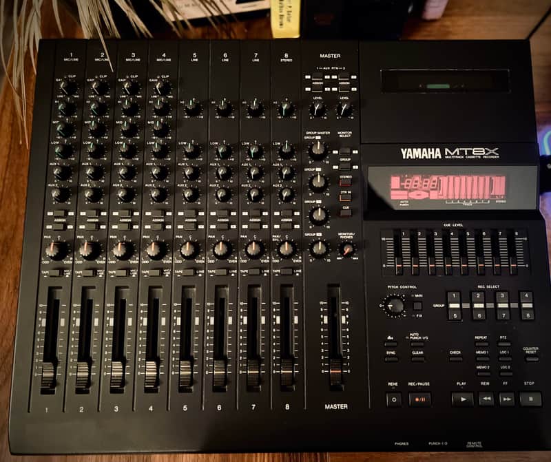 Yamaha MT8X 8-Track Multitrack Cassette Recorder – Tested and Working image 1