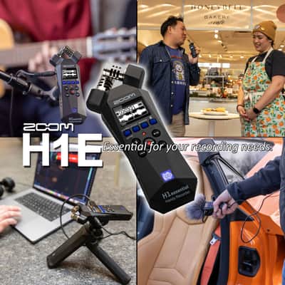 Zoom H1essential 2-Track 32-Bit Float Portable Audio Recorder image 7