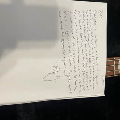Spector NS-4CR owned by PJ Farley , Trixter, Fozzy, etc ? - Red wine quilted image 18