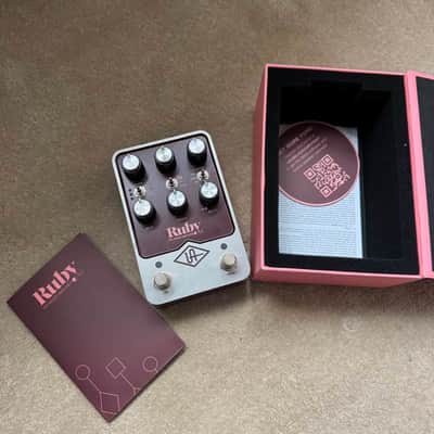 Universal Audio Ruby ’63 Top Boost Amplifier 2022 - Present Ruby / Silver image 2