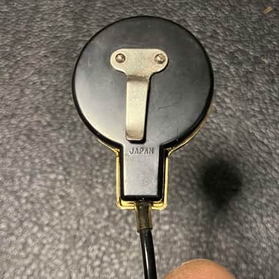 Vintage Olson Crystal Lapel Microphone 1960's - Gold image 3