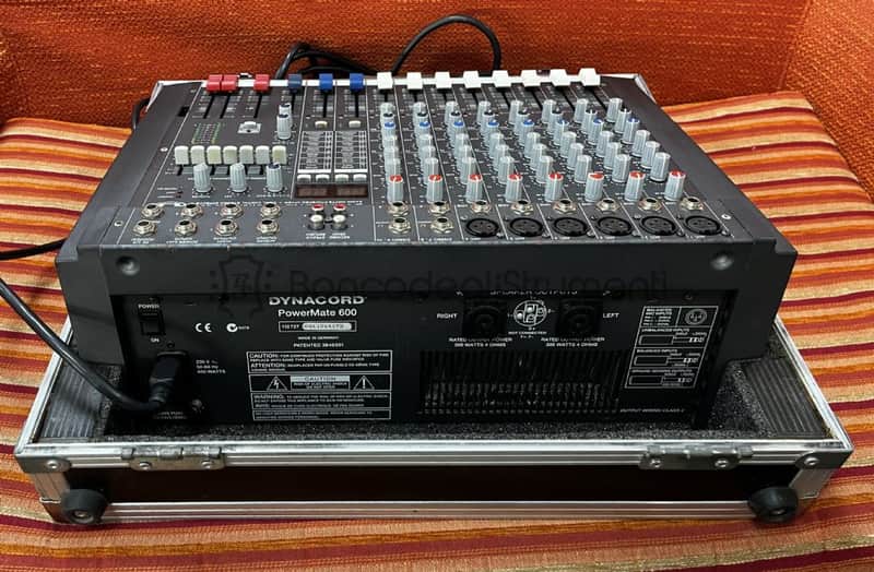 Dynacord Powermate 600 MK1 6 mic channel analog mixer | Reverb