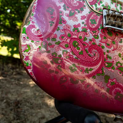 2018 Fender Custom Shop Limited Edition '68 Pink Paisley Relic Strat, Built By C.W. Fleming image 6