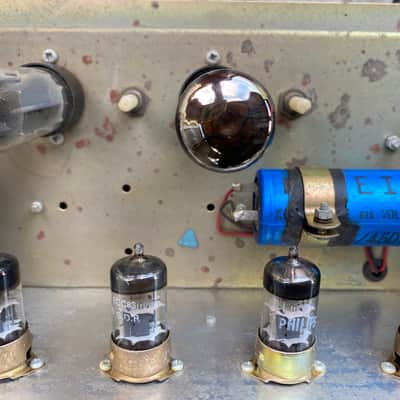 Vox AC50 70's Grey Face Panel "A Vox Product" Made United Kingdom image 9