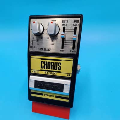 Vintage 80s Guyatone PS-013 Stereo Chorus Guitar Effect Pedal Japan MIJ Bass image 5