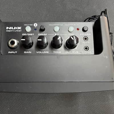 NuX Mighty Lite BT 3-Watt Desktop Bluetooth Guitar Combo 2020s - Black image 3