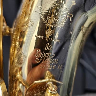 Selmer Paris Super Action 80 Series II Alto Saxophone w/ case image 4