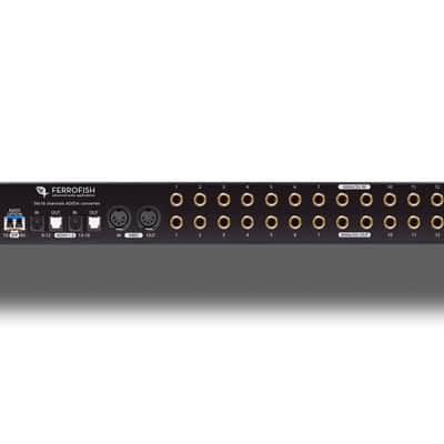 Ferrofish PULSE-16-MX 16x16 AD/DA Converter with ADAT and MADI image 2
