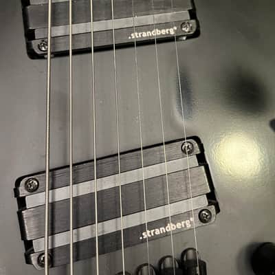 Strandberg Guitars Boden OS 7 MIK with Maple Fretboard 2015 - 2016 - Black image 5