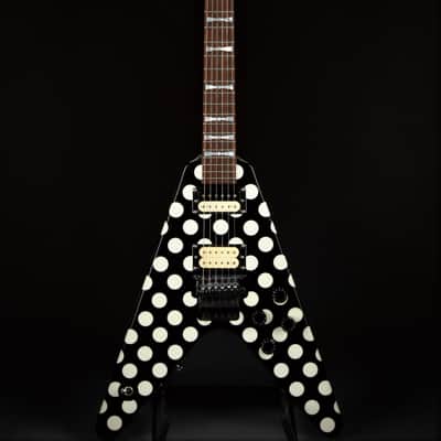 Jackson Limited Edition Randy Rhoads Polka Dot Flying V #23/150  1998 image 2
