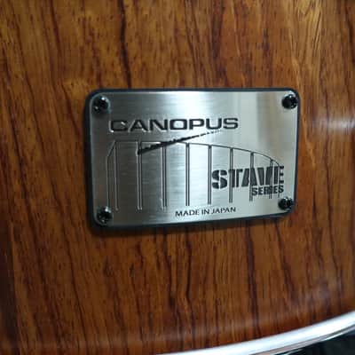 Canopus Stave bubinga 14 x 6 snare image 3