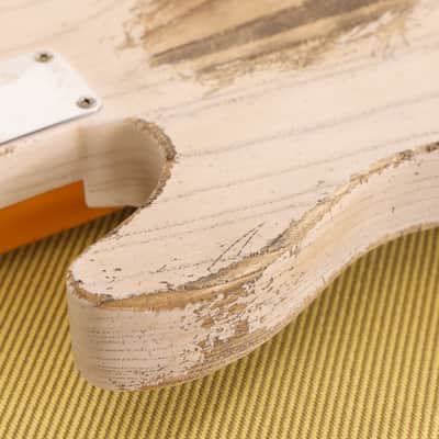 Fender Custom Shop 1957 Telecaster Ultimate Relic White Blonde Masterbuilt Andy Hicks image 15