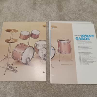 Vintage 1971 Gretsch Full-Line Drum Catalog! Rare, Original Case Candy, Paperwork! image 3