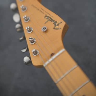 Fender Custom Shop Vintage Custom 1955 Stratocaster, NOS, Maple Fingerboard - Wide-Fade 2-Color Sunburst image 12