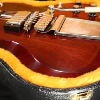 Gibson Custom Shop 1964 SG Standard Reissue w/ Maestro Vibrola VOS Cherry Red - SGSR64VOCHNM1 674 image 14