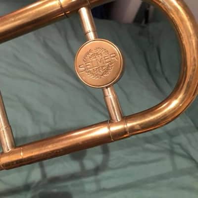 Selmer Bolero Trombone in Raw Brass image 4