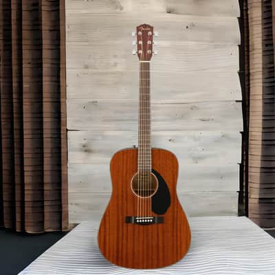 Fender CD-60S Dreadnought 6-String Acoustic Guitar (Right-Hand, All-Mahogany) image 13