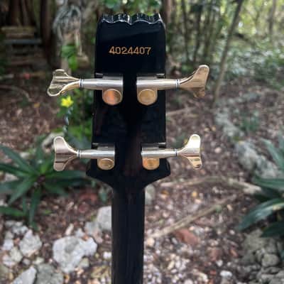 Aria Pro ll SB Black'n'gold l 1984 lefty Cliff Burton image 5