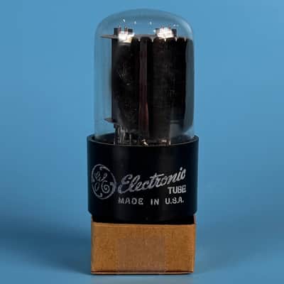1964 General Electric 6SN7 Vintage Grey Plate vacuum tube! Tests Good! T572 image 2