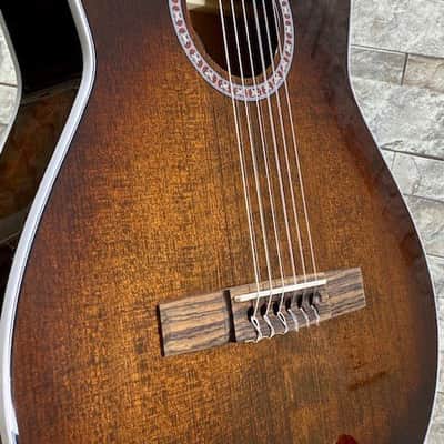 Godin Arena Pro Cutaway w/ EQ Classical Guitar Bourbon Burst #051229 image 6