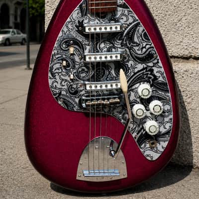 KAPA MINSTREL 1958 - CUSTOMIZED. PURPLE SPARKLE. Only 1. Rare. Showstopper. Only 1. image 4