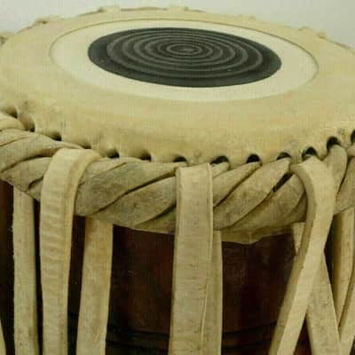 Handmade 3D Printed Brass Tabla Drums Set With Bag Folk Musical Percussion Instrument image 6