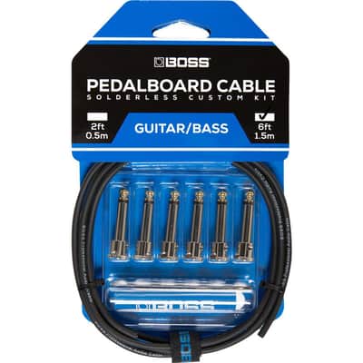 Boss BCK6 Solderless Pedalboard Cable Kit - 6'