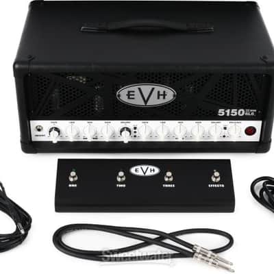EVH 5150III 50-watt 6L6 Tube Head - Black (51506L6HBkd1) image 3