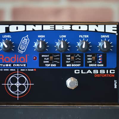 Radial The ToneBone Classic Tube Distortion Pedal image 1