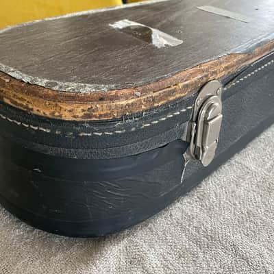 Vintage 1960’s-1970’s Gibson Hardshell EB Bass Case Made in USA Yellow Gold Interior - TLC image 9