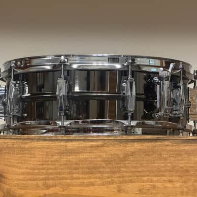 Ludwig LB416 Black Beauty 5x14" 10-Lug Brass Snare Drum New image 3