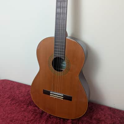 Kiso Suzuki Takeharu Yamamoto G-85 1974 Acoustic Classical Guitar MIJ Japan Cedar Mahogany Japanese Classical image 2