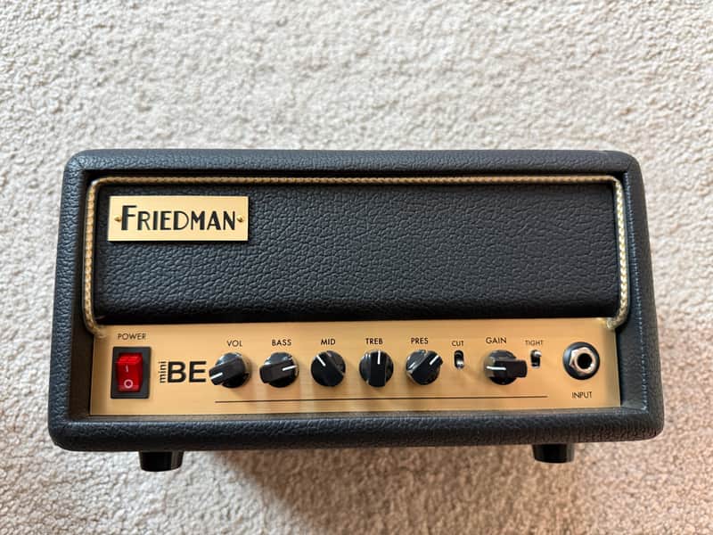 Friedman BE-Mini 30-Watt Solid State Guitar Amp Head 2021 - Present - Black image 1