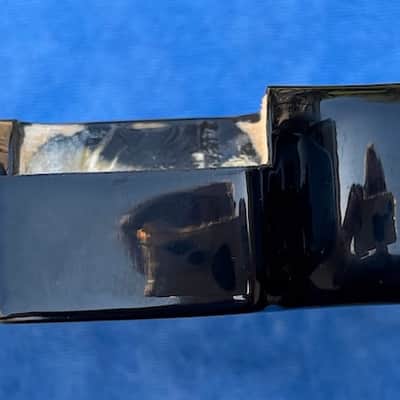 1990s American Standard / Strat Plus Stratocaster guitar body, classic black finish image 5