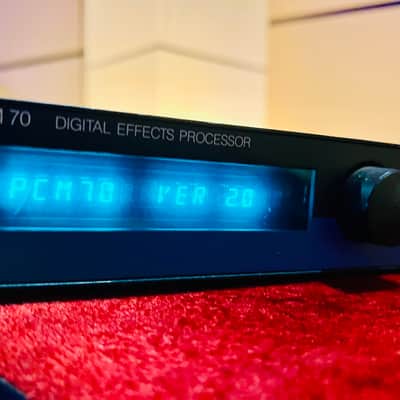 Lexicon PCM 70 Digital Effects Processor 1980s - Black image 1