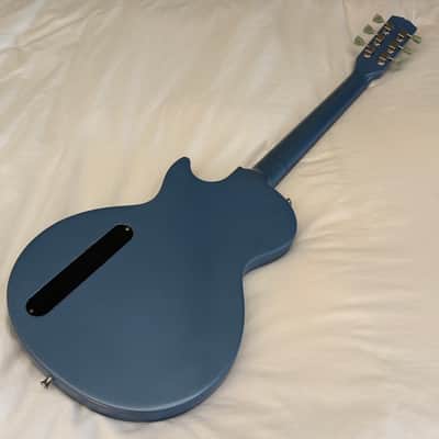 Vintage 2003 Gibson Les Paul Junior Melody Maker - Pelham Blue - Bigsby B5 - Free Pro Setup image 15