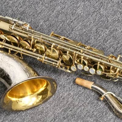 King Super 20 Silver-Sonic Tenor Saxophone 1966 H.N. White image 2