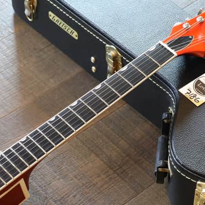 MINTY! Gretsch Brian Setzer Hot Rod Hollowbody G6120SHTV TV Jones Tangerine + OHSC image 3