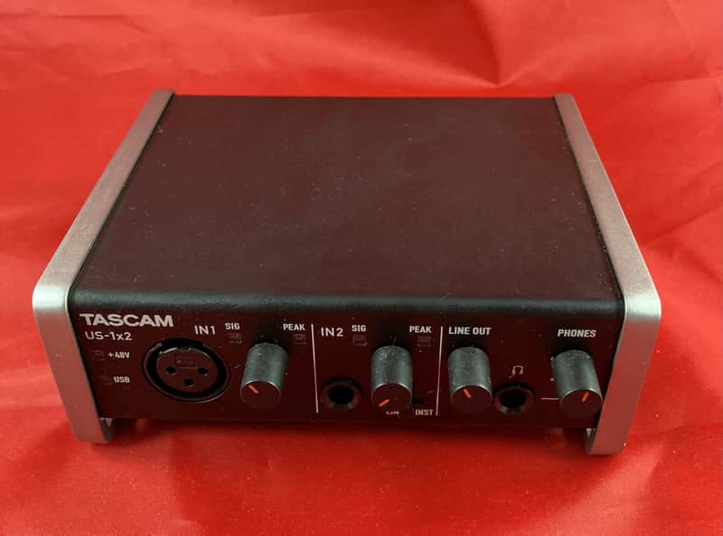 TASCAM US-1x2 USB Audio Interface Excellent Preowned UNIT ONLY image 1