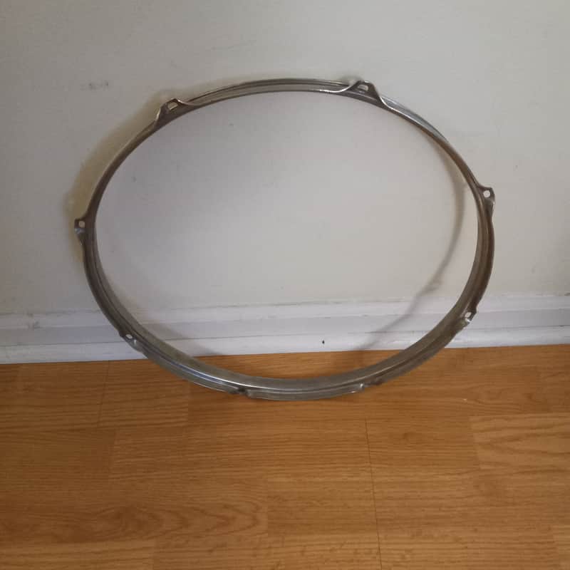 Ludwig 15" Brass Nickel Rim 60's - Brass Nickle Rim image 1