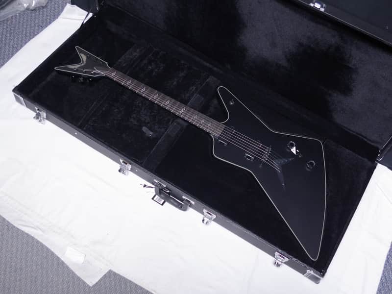 Dean Z Select Fluence electric GUITAR in Black Satin NEW w/ Hard Case - Fishman image 1