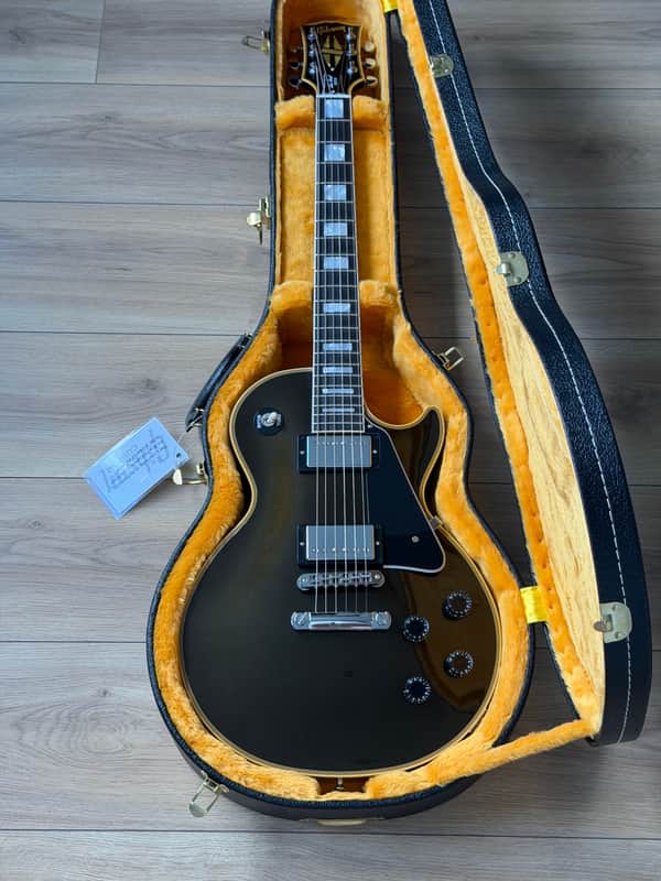 Gibson Les Paul Custom Shop Charcoal Metallic Gloss CH RARE Olive Drab Similar image 1