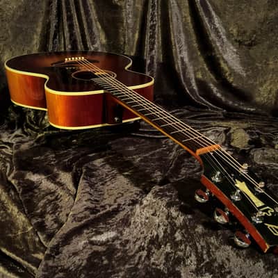 1988 Guild Acoustic Guild GF30sbx Vintage Gruhn/Walker Sunburst Flame Maple Archback Acoustic image 6
